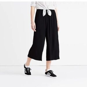 Madewell Drapey Wide Leg Paperbag High-Rise Pants